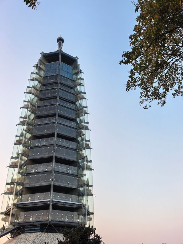 南京旅遊不要放過大報恩寺的夜景