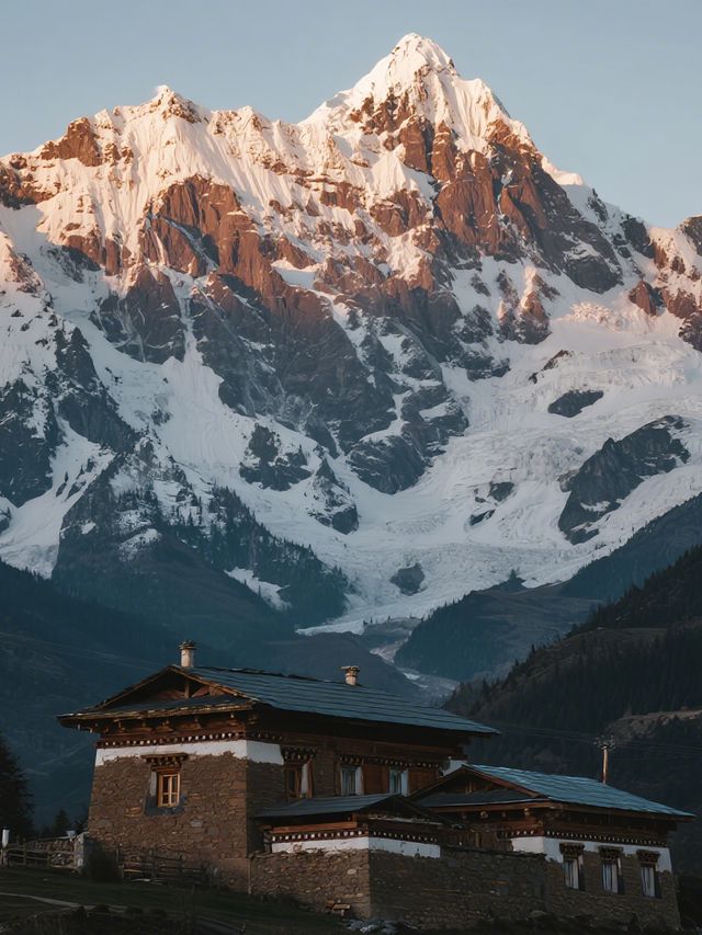 西藏親子秘境米林松贊南迦巴瓦山居|帶小孩看雪山! 西藏親子秘境米林松贊南迦巴瓦山居|帶小孩看雪山!