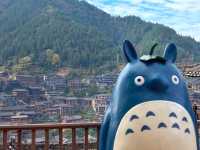 千戶苗寨找到一家特別適合拍照的民宿