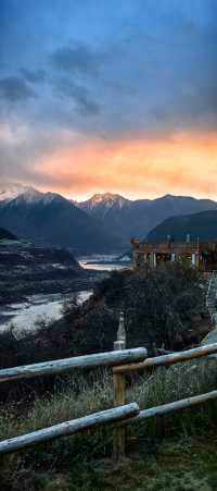 林芝封神民宿!推開門就是南迦巴瓦+雅魯藏布江