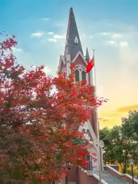 12.02實拍｜上海銀杏教堂已封神，可參觀