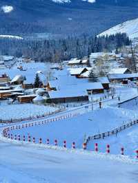 現實的冰雪童話！還得是冬天的禾木