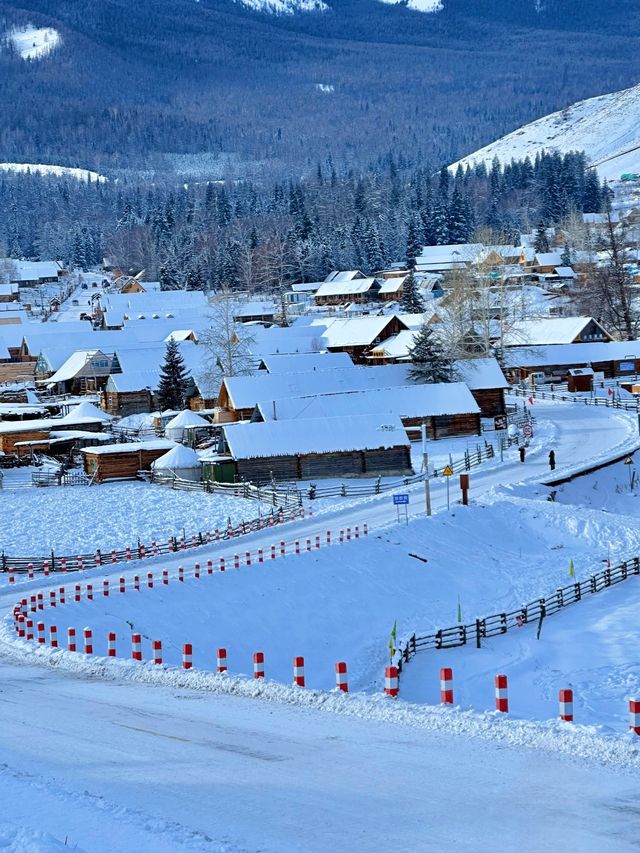 現實的冰雪童話！還得是冬天的禾木