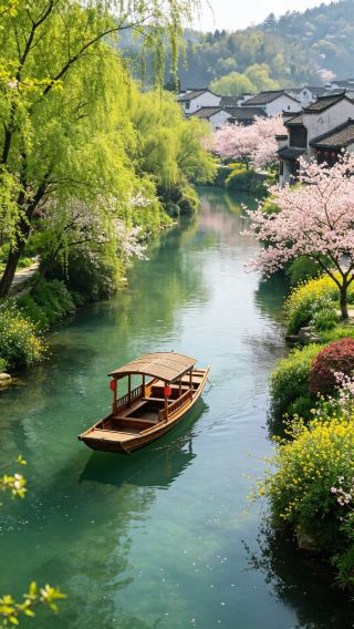 Late spring in a tranquil paradise: avoid the crowds of flowers and enjoy peace and quiet.