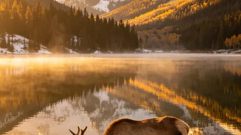 Moose Lake Secret Wilderness Tour! Encounter Wild Moose Healing Full Guide — traveler post in Jasper