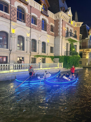 大連海昌·東方水城，夜景直接美到心動