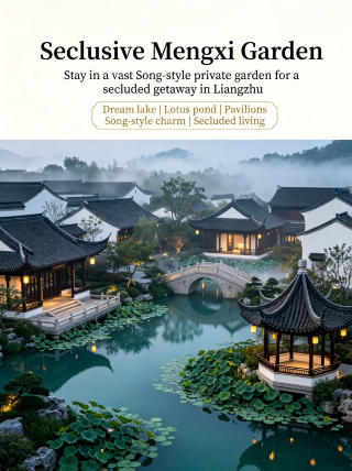 โรงแรม Hidden Retreat ในสวนสไตล์ราชวงศ์ซ่ง (Chinese Courtyard·Mengxiyuan·Hidden Retreat Hotel)