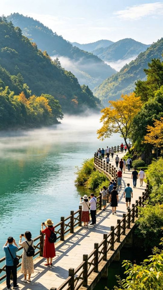 Jangan ke West Lake Lagi! Cek Kota Tersembunyi 25°C Dekat Hangzhou Ini, Indahnya Bak Lukisan Hidup.