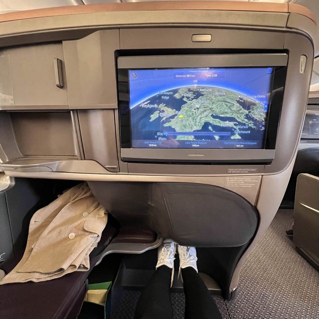 Singapore Airline Business Class Experience