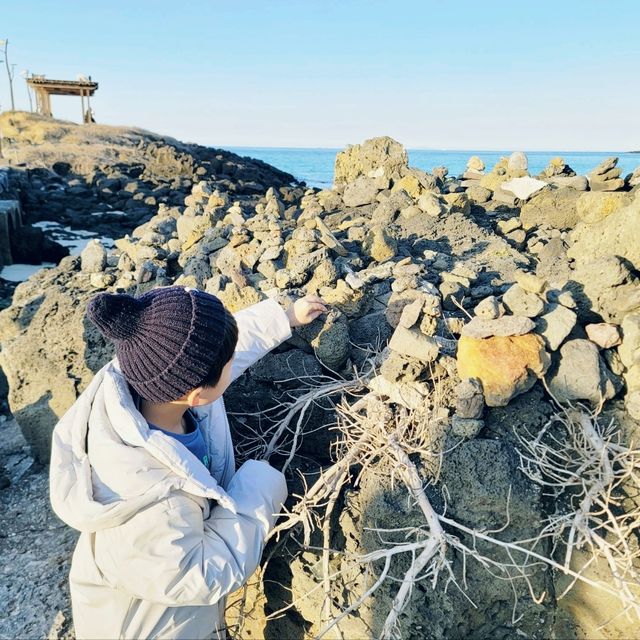 마음이 탁 트이는 예쁜 제주 바다💕