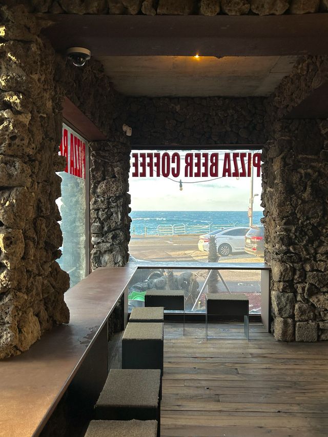 제주공항근처 오션뷰 맛도리 피자집 ‘위즈피자’🍕🌊