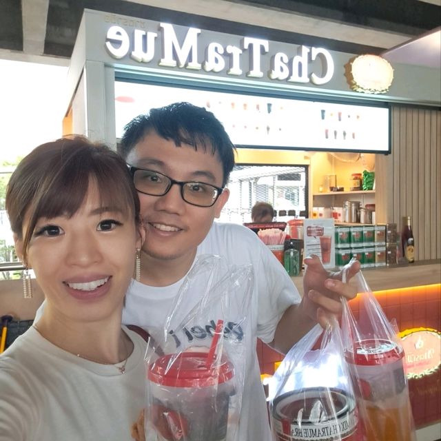 王權瑪哈納功大廈旁超好拍的空橋連通商場💕🩷👍