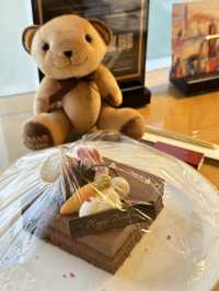 在Conrad Hotel香港港麗酒店為男朋友慶祝生日🎂