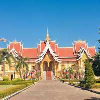 Vientiane Great Golden Stupa 😮