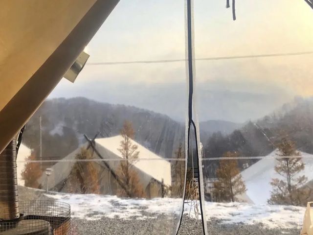 강원도 평창 깊은 해발 780m 눈보며 하는 글램핑