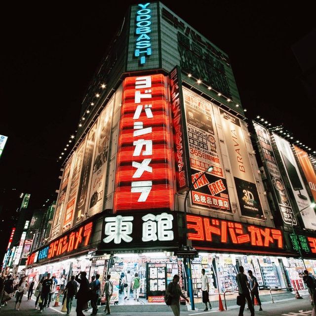 Harajuku night life