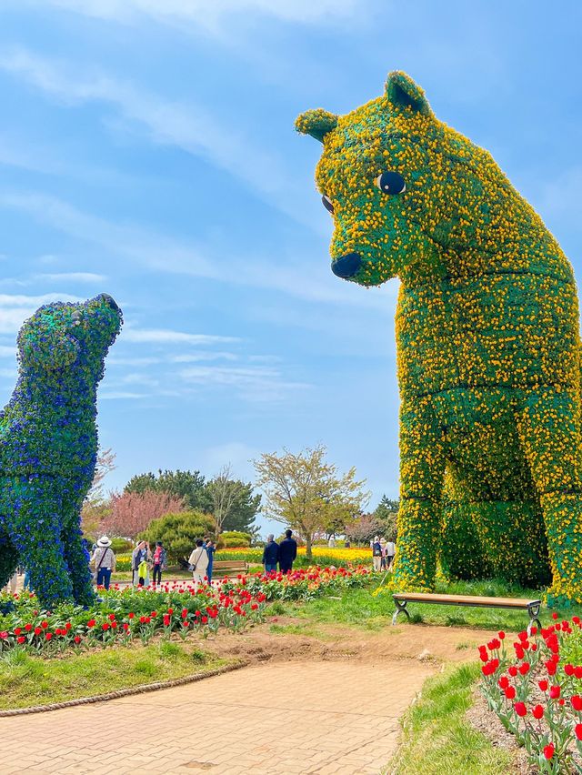 서울에서 약 두시간반! 꽃향기 가득 플라워파크💐