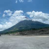 A beautiful view of mount mayon