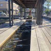 片山津温泉 「足の湯 えんがわ」