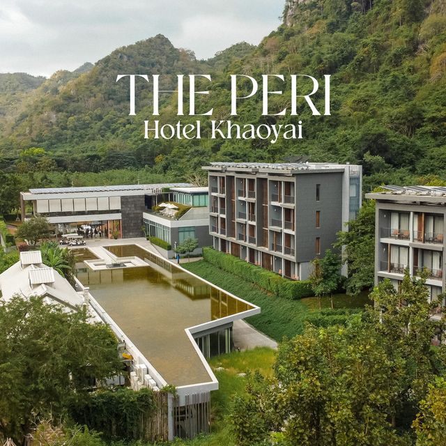 ⛰🌳 โรงแรมที่เต็มไปด้วยสีเขียว The Peri Khaoyai