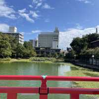 【大阪府】河底池にかかる橋「和氣橋」