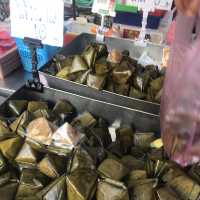 Special decorations and food for CNY in Bangkok