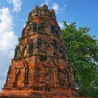 The beautiful temples in Ayutthaya