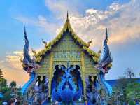 วัดร่องเสือเต้น Blue Temple 🙏🏻