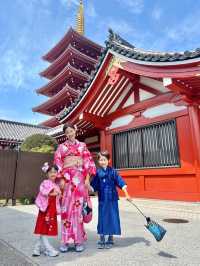 東京親子遊 - 淺草和服體驗