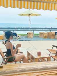汕尾紅海灣sunset落日沖浪店必去☕️📷太美啦