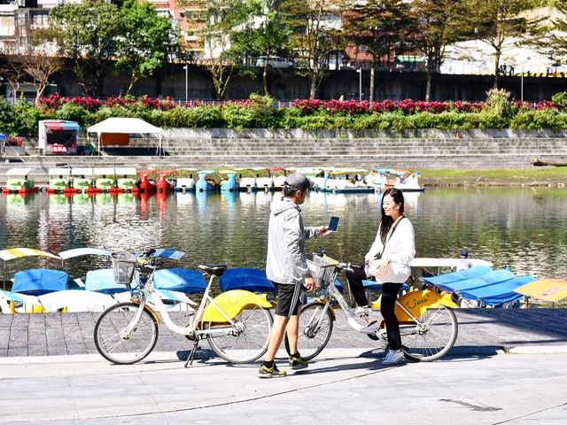 지하철역에서 바로 이어지는 신세계 비탄풍경구 碧潭風景區, 옥색 호수를 보며 망중한을 즐기다.