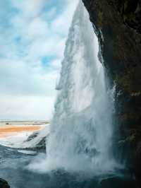 冰島🇮🇸 冰島最美瀑布Skogafoss 彩虹瀑布