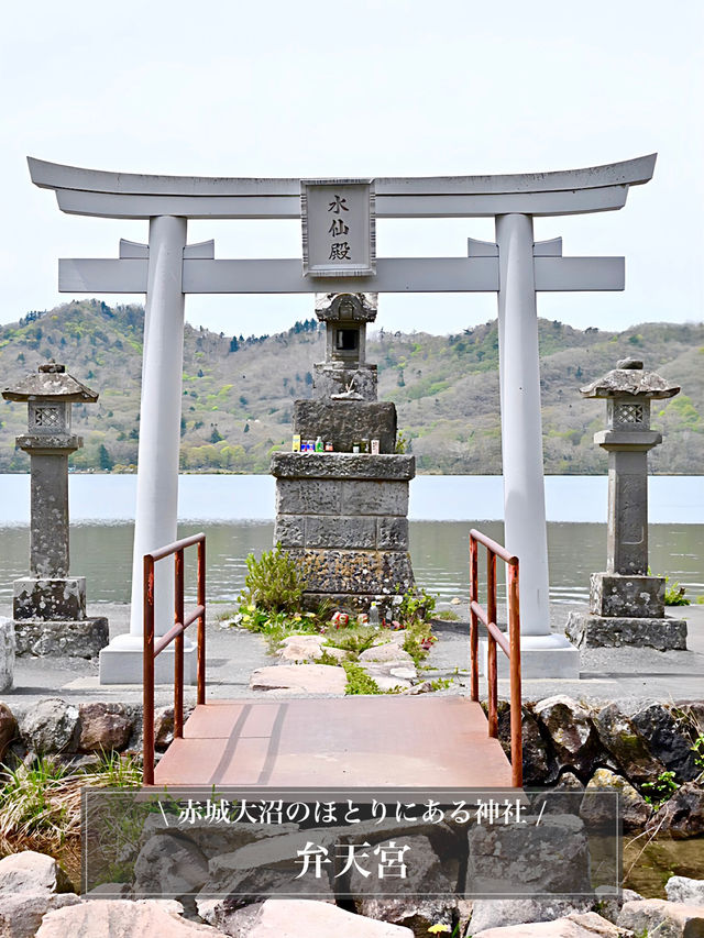 【弁天宮/群馬県】赤城大沼のほとりにある神社