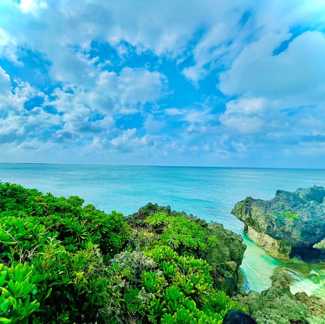 【与論島】透明度高い美しい与論島のビーチ⛱️