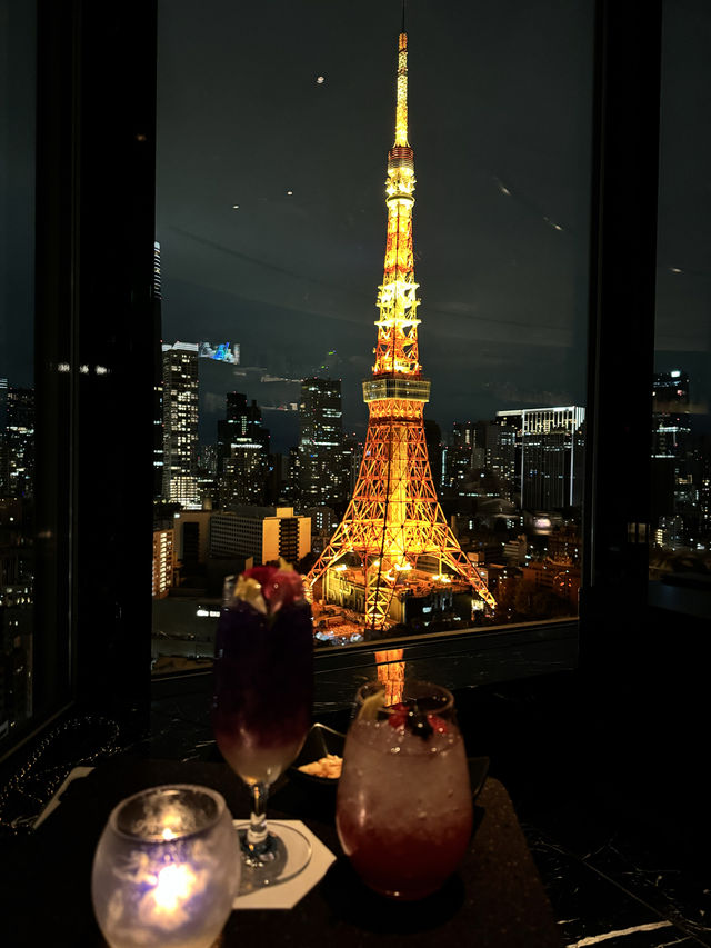 絕對不能錯過！坐擁東京鐵塔美景的Sky Bar🗼
