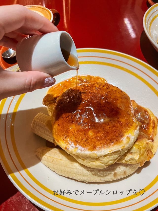 【大阪】世界一の朝食とも称された大人気のフワフワパンケーキ
