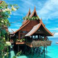 Moments in water paradise, Mabul 💕🌸