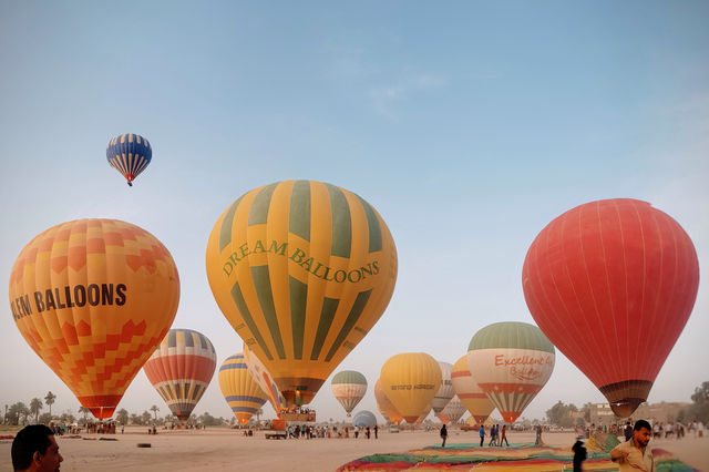 Hot Air Balloon in Luxor