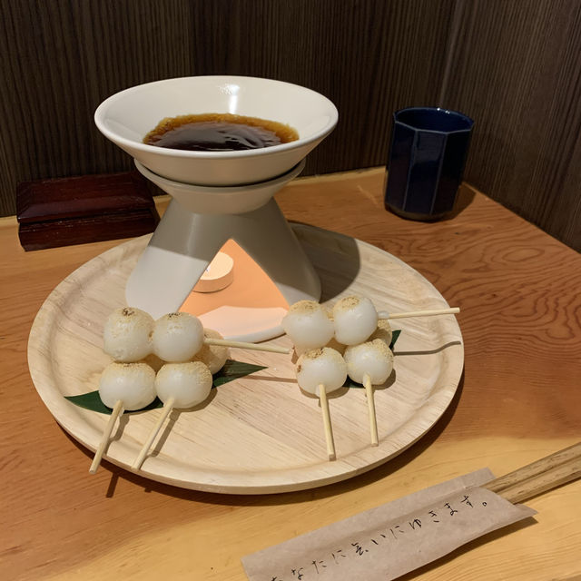みたらしフォンデュができる？！