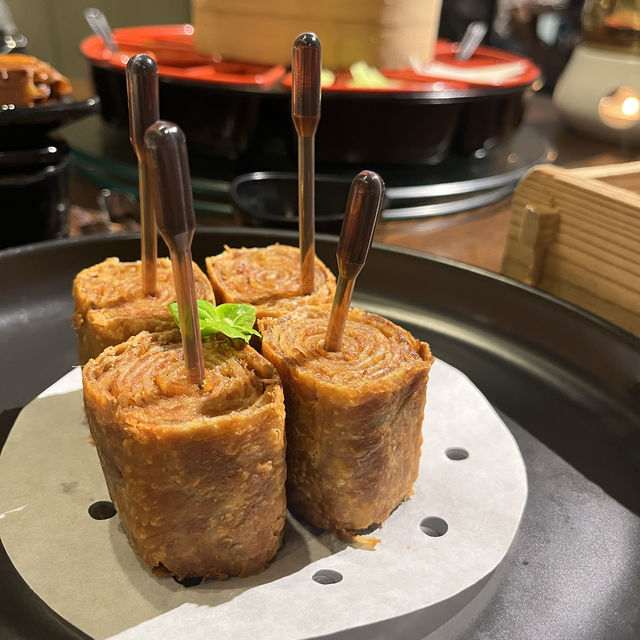 「羲和雅苑」爆炸糖烤鴨滋味🤭😍