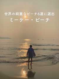 【世界の綺麗なビーチ6選に選出🏝️美しすぎるビーチ✨】