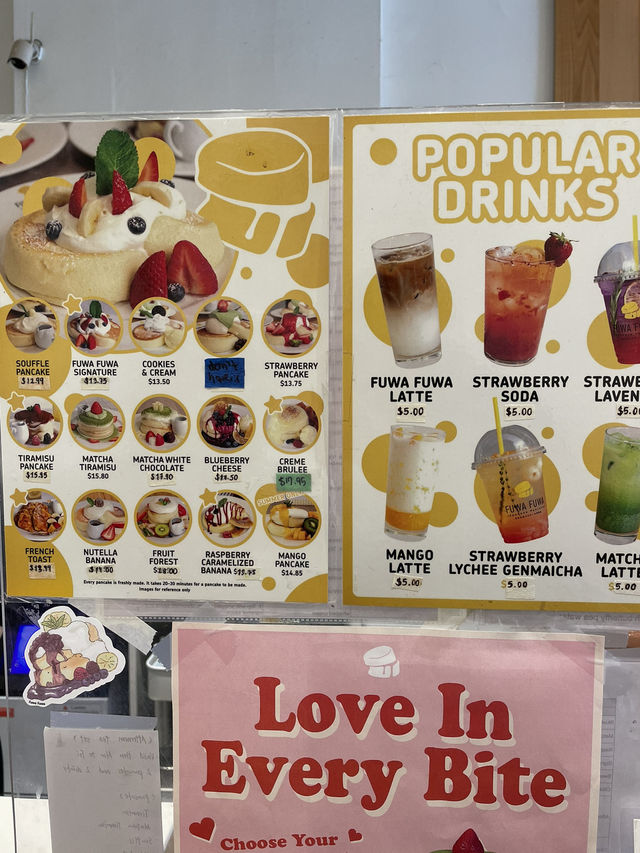 토론토의 수플레 맛집 “Fuwa Fuwa Dessert Cafe”