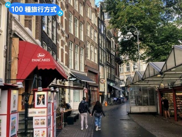 荷蘭阿姆斯特丹-辛格運河上的水上花市：Bloemen Market