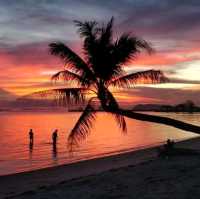 Sunset Island Paradise