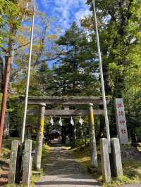 【軽井沢】切り絵の御朱印がもらえる諏訪神社✨