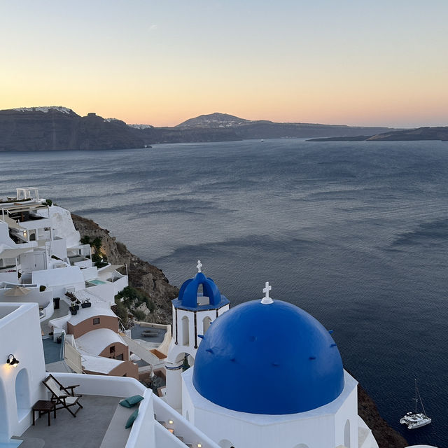 Sophia Oia View Room Tour