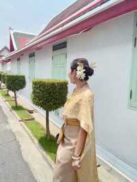 【バンコク/タイ】気分はタイ人♪ゴージャスなタイ服を着て、お寺を歩いた日