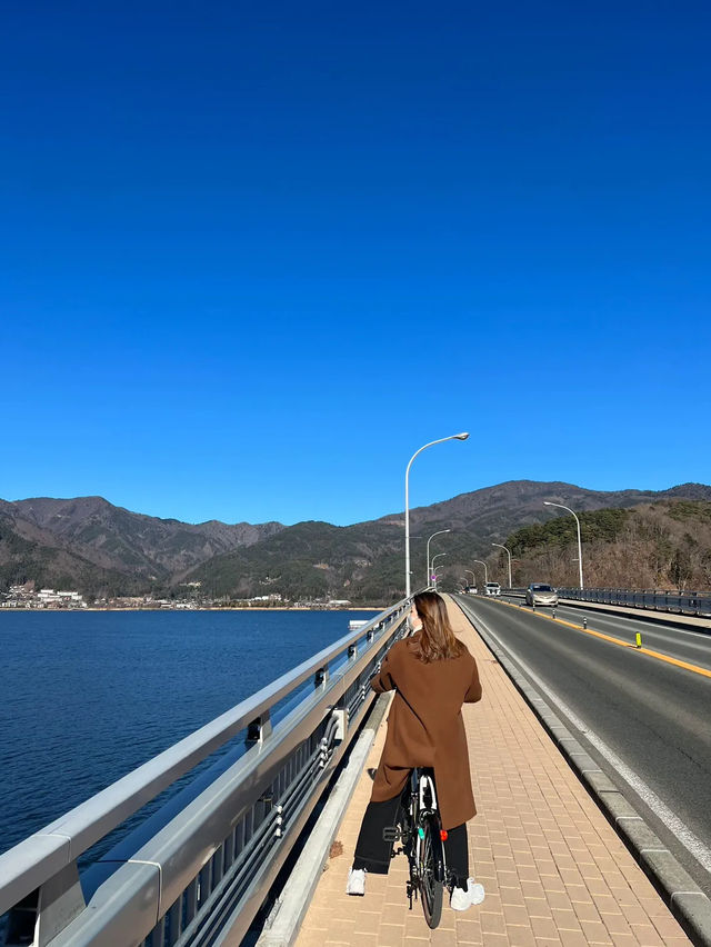 ☀️ 1 day trip ☁️ Kawaguchiko 🗻🚲💙