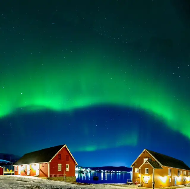 第一次就看到極光