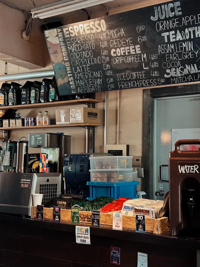 Brooklyn Roasting Company คาเฟ่ริมน้ำย่านโอซาก้า ✨